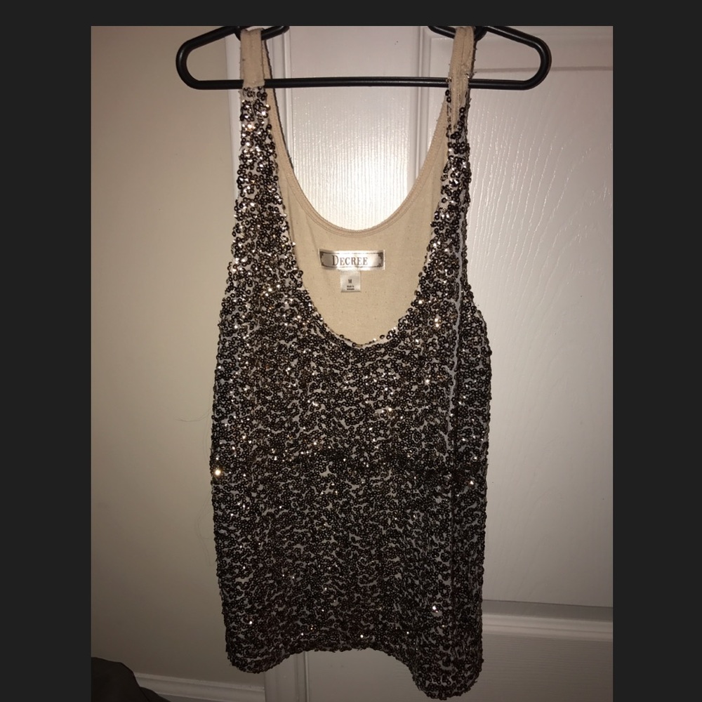 Sparkle / shimmer summer Tanktop