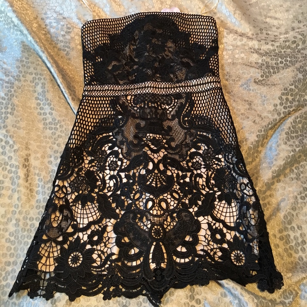 Shop Hopes black lace dress