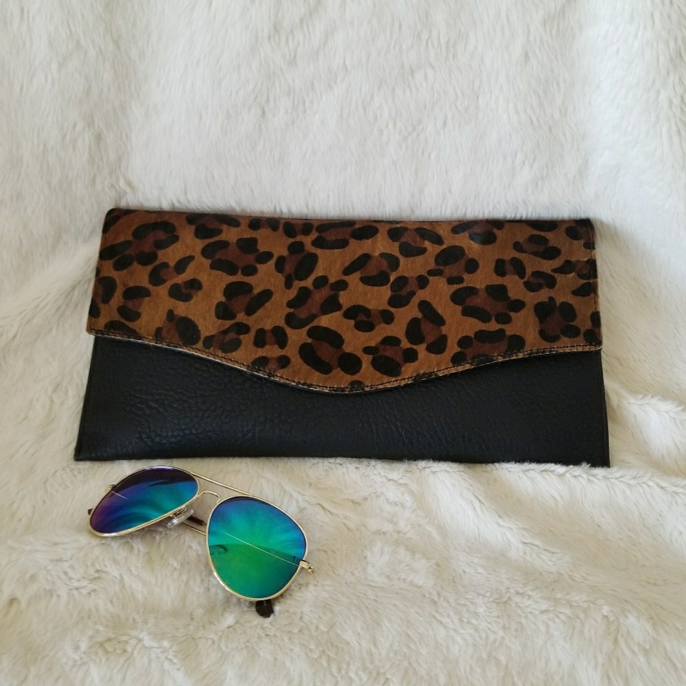 Leopard Cheetah Clutch Bag