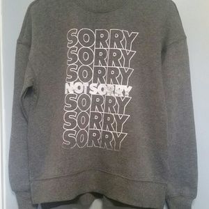 NWOT Sarcastic Sweatshirt size Small