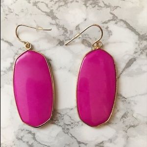 Pink earrings