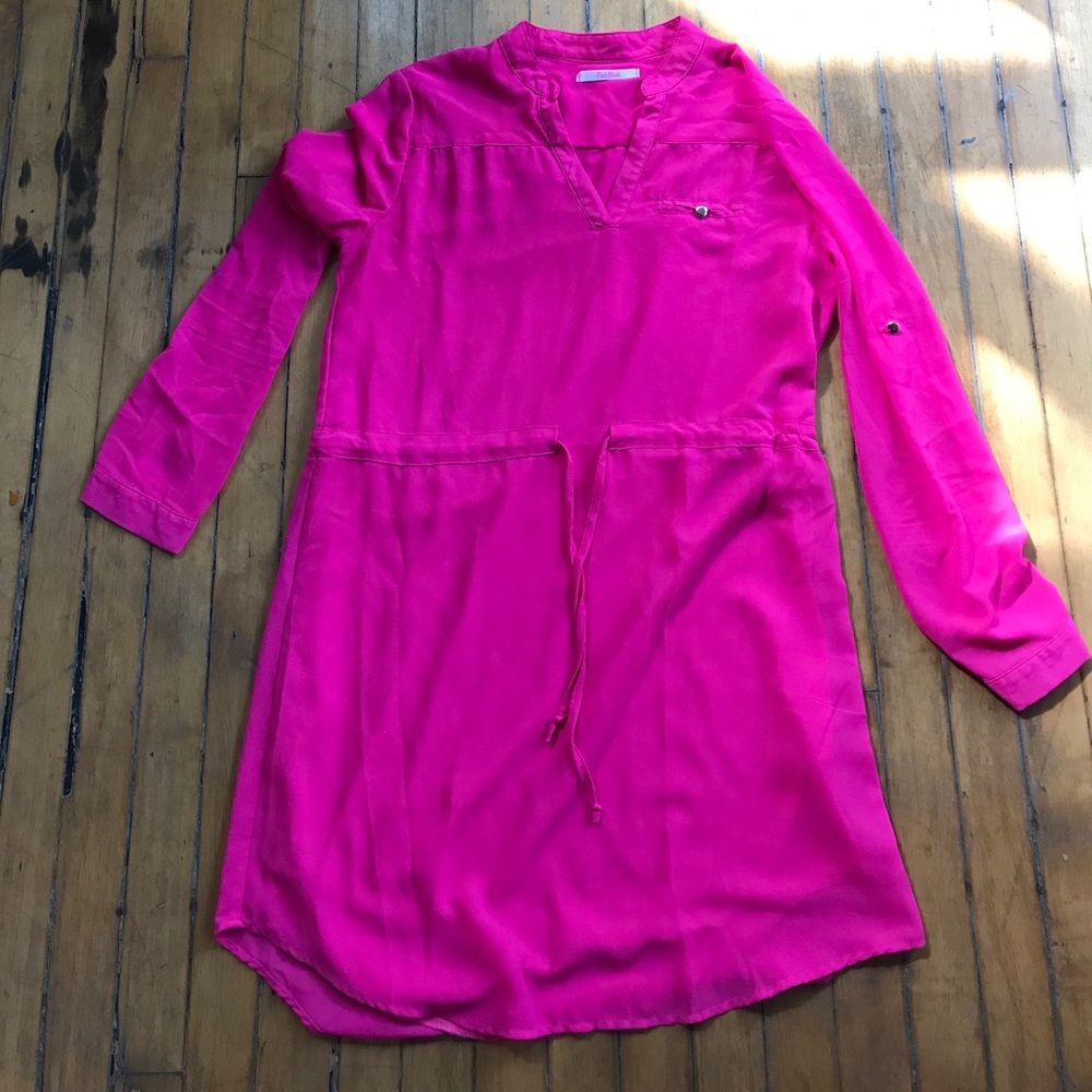 Pink Blush Maternity Blouse sz L