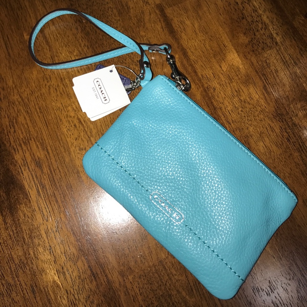 Coach wristlet purse