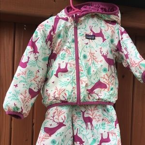 Patagonia Baby Reversible Puff Ball Jacket & Pants