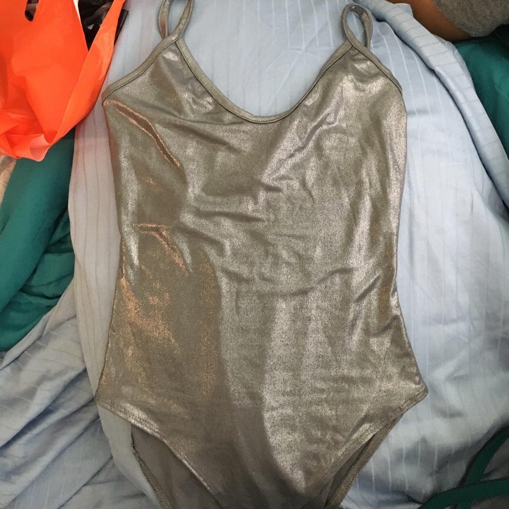 Metallic bodysuit