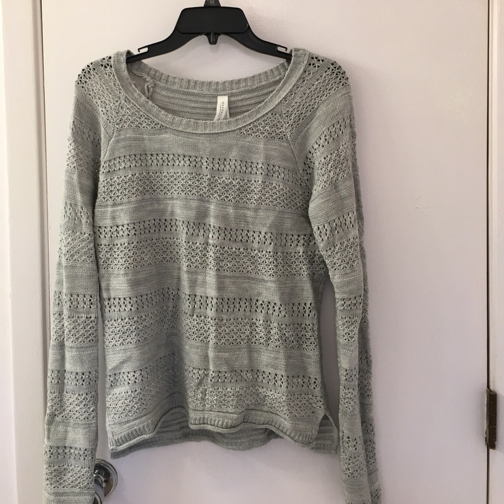 Light gray sweater