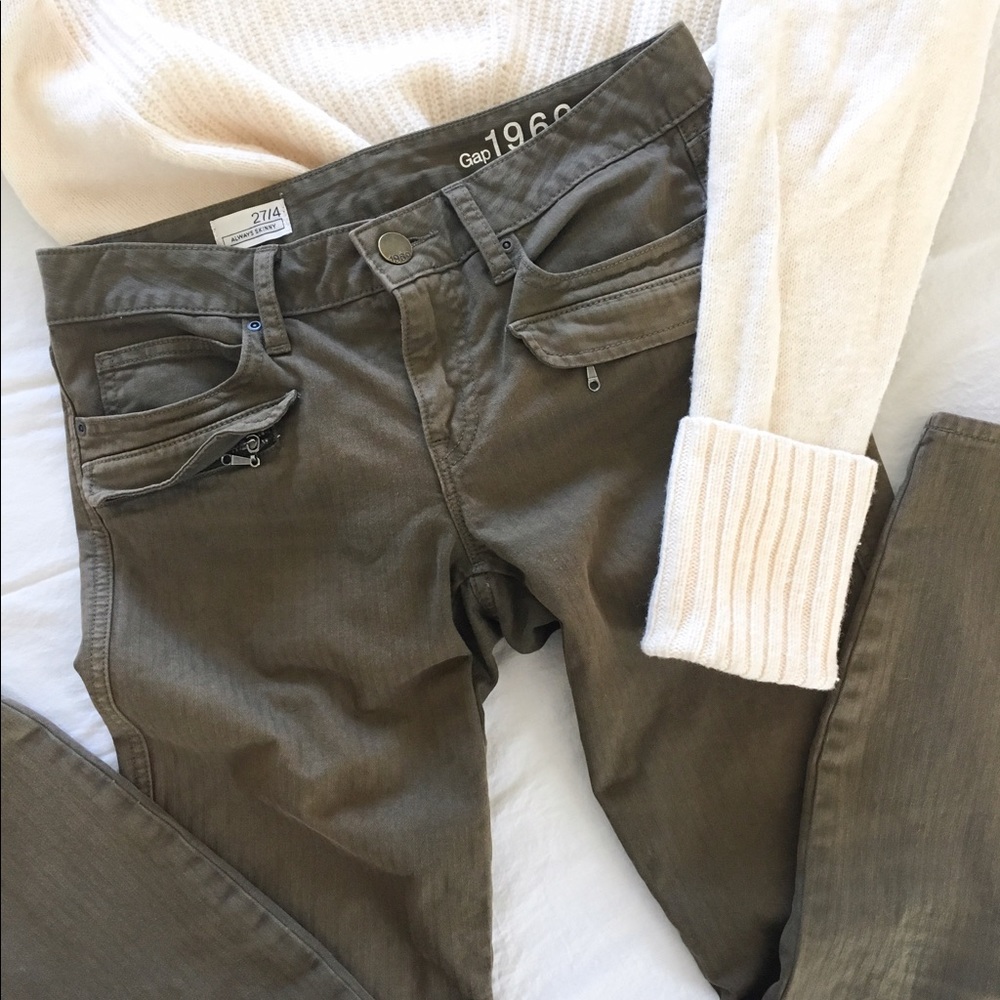 Gap - Always Skinny Green Pants