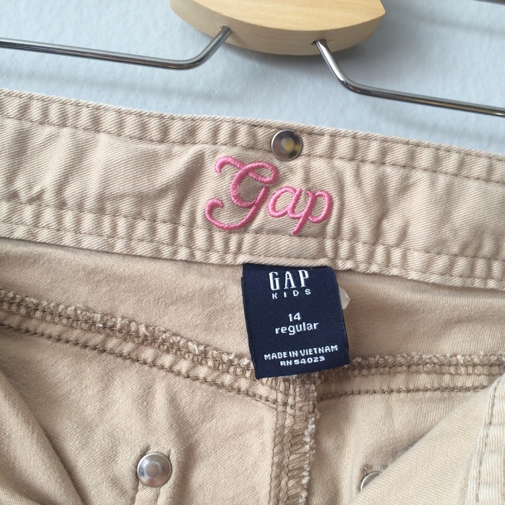 ❤️Gap Kids long pants Khaki causal girl pants - Picture 4 of 5