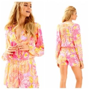 Lilly Pulitzer Elsa Romper. Size small