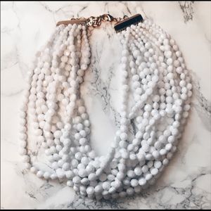Beaded white Necklace