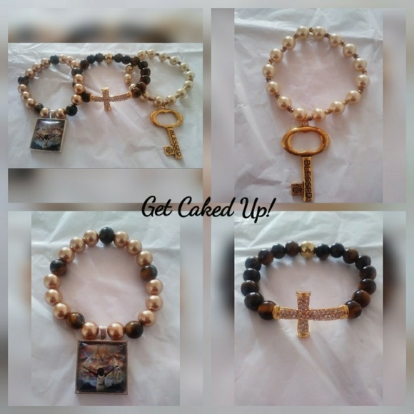 Stacked Charm Bracelet Sets - Picture 4 of 4