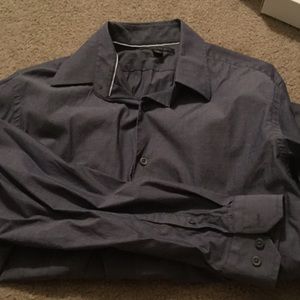 Banana Republic LS slim fit oxford, medium, blue