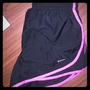 Small black nike dry-fit shorts EUC