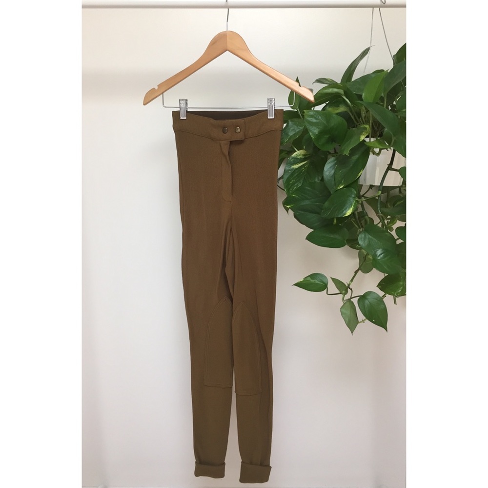 American Apparel Mustard Riding Pants
