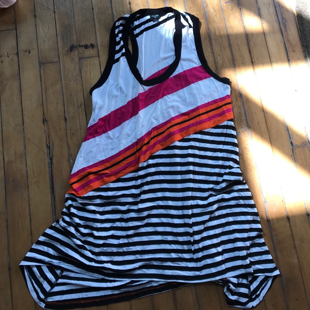 Olian Maternity flowy tank top sz L
