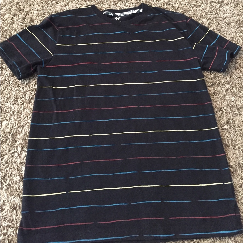 Shaun white striped T