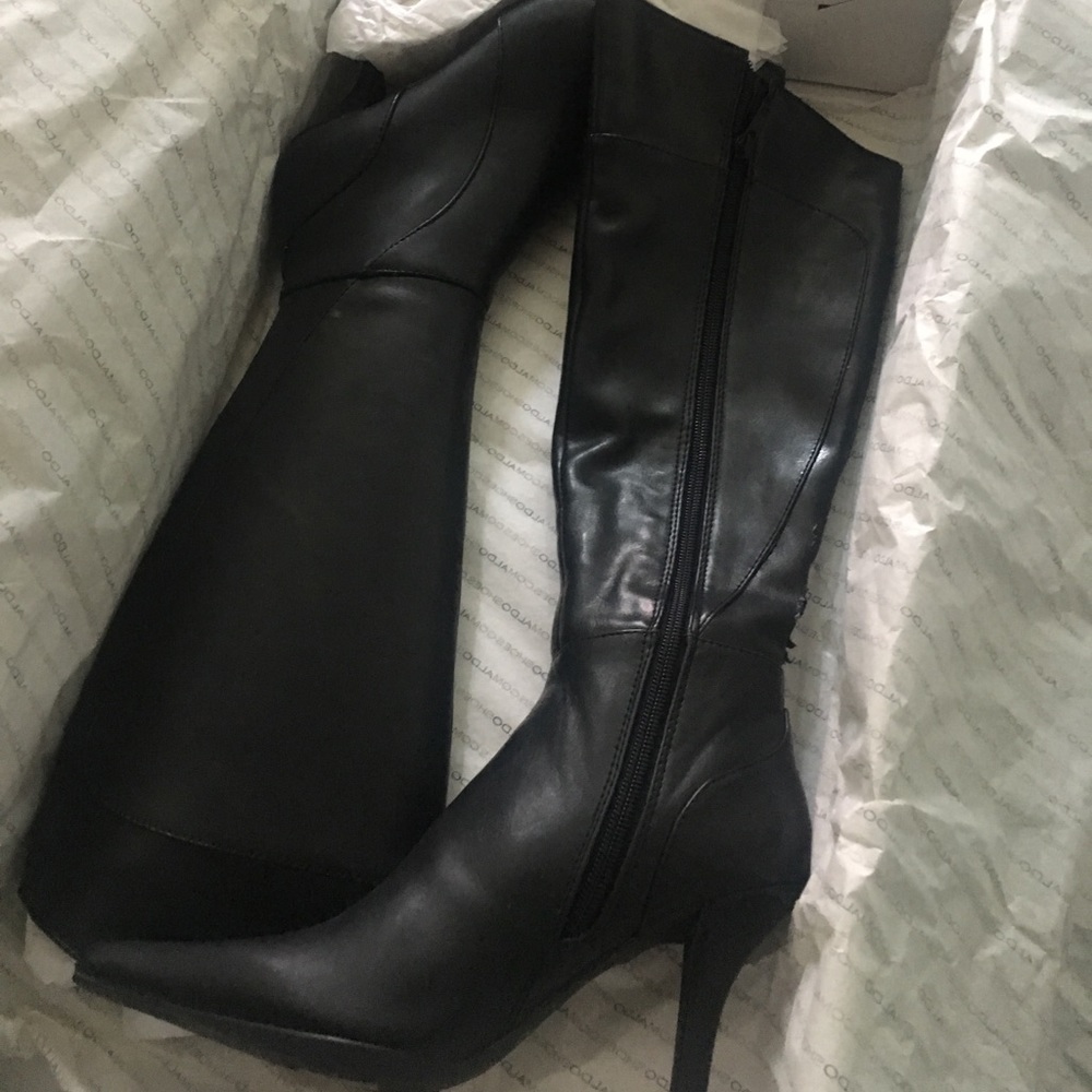 Tall Leather Boots