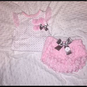 Onesie and Bloomer Set