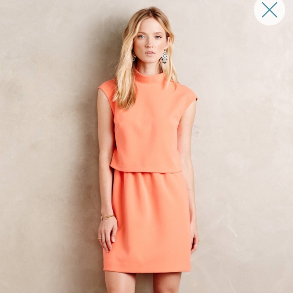 Anthropologie timeless, elegant dress
