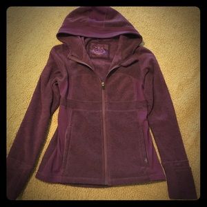 Purple Prana Zip Up Sweatshirt