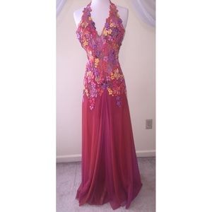 Handpainted Ema Savahl Gown