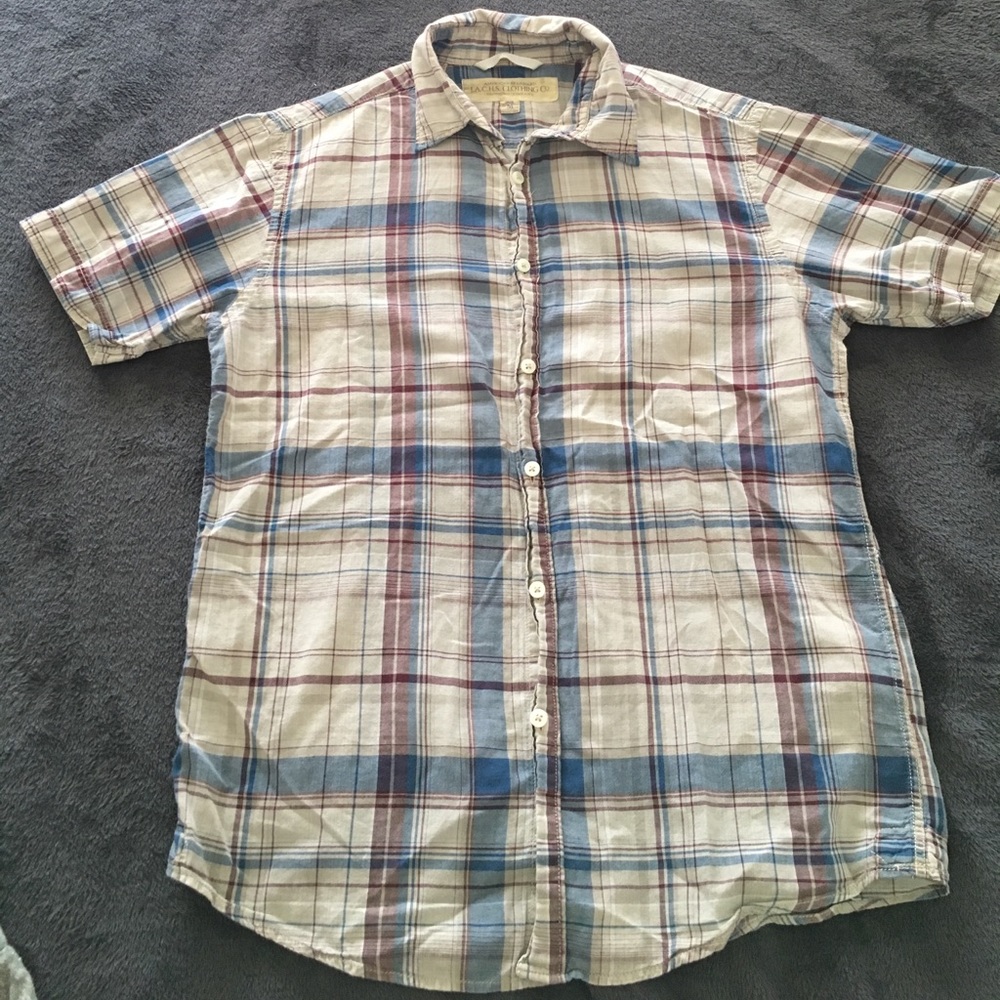 Men's button down shirt