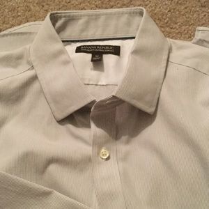 Banana Republic Shirts - Banana Republic LS slim fit oxford, medium, stripe Banana Republic Shirts - Banana Republic LS slim fit oxford, medium, stripe