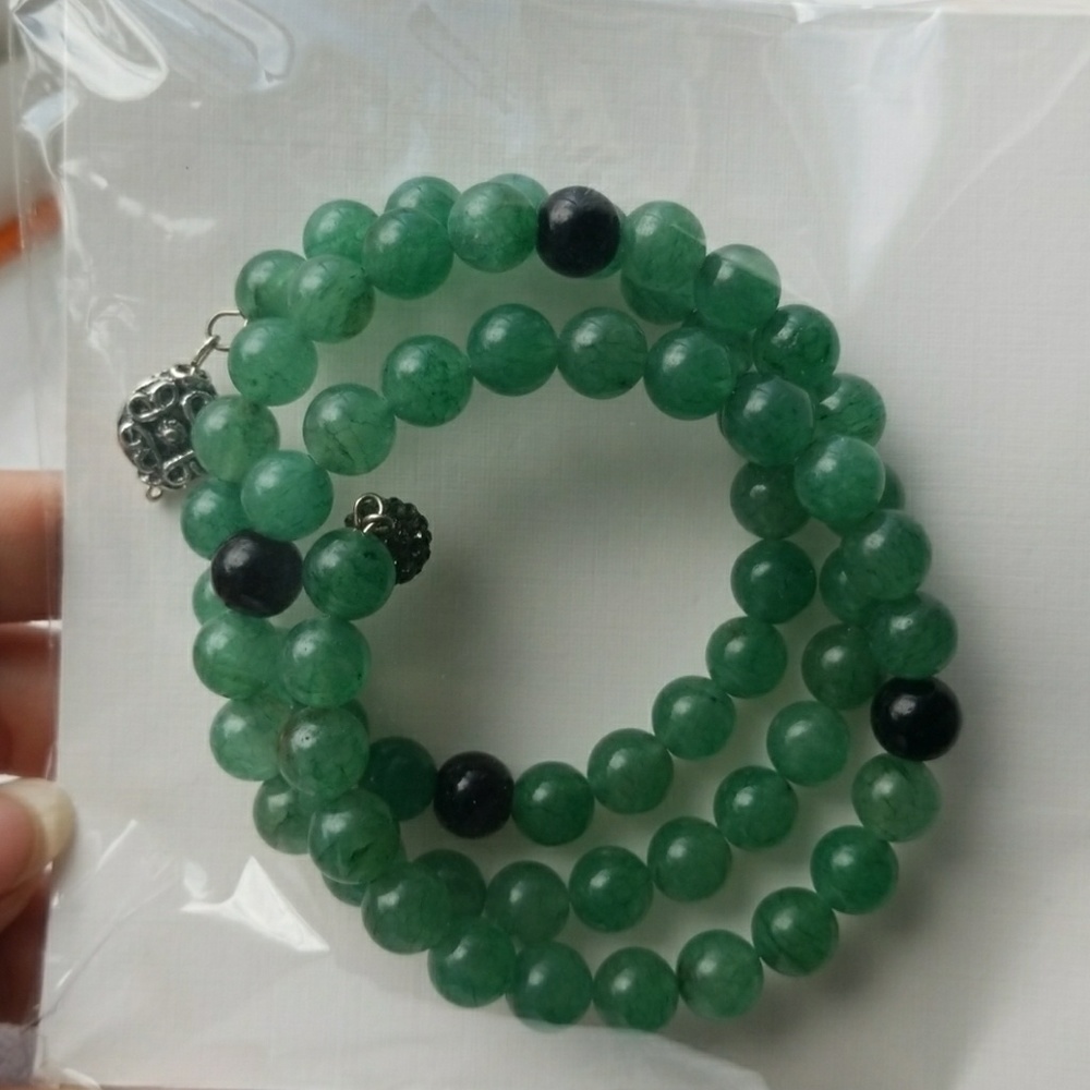Handmade Genuine Stone Double leather wraps