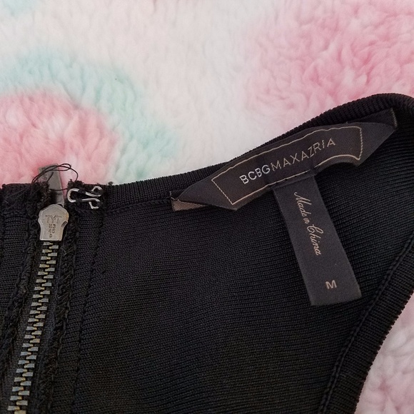 BCBGMAXAZRIA Gisela Black Bodycon Dress - Picture 7 of 8