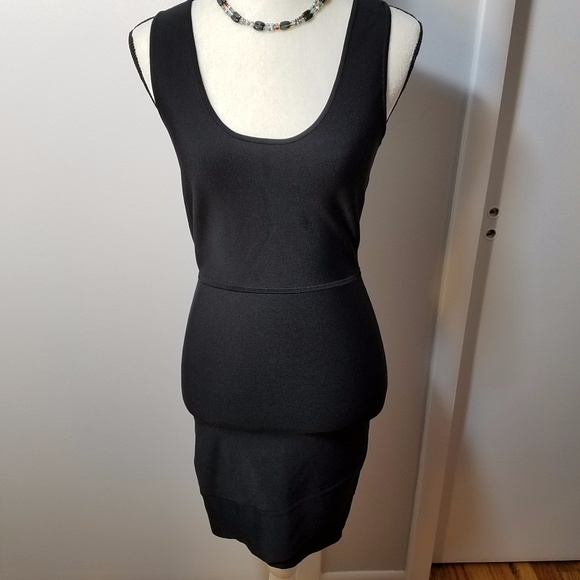 BCBGMAXAZRIA Gisela Black Bodycon Dress - Picture 2 of 8