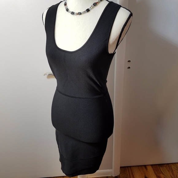BCBGMAXAZRIA Gisela Black Bodycon Dress - Picture 5 of 8