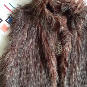 Chocolate Fur Vest