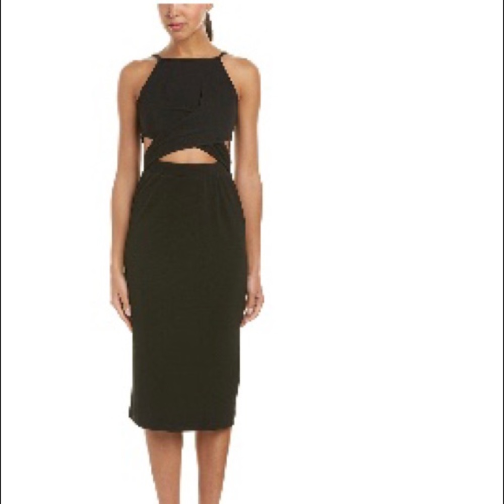 Sheath black dress