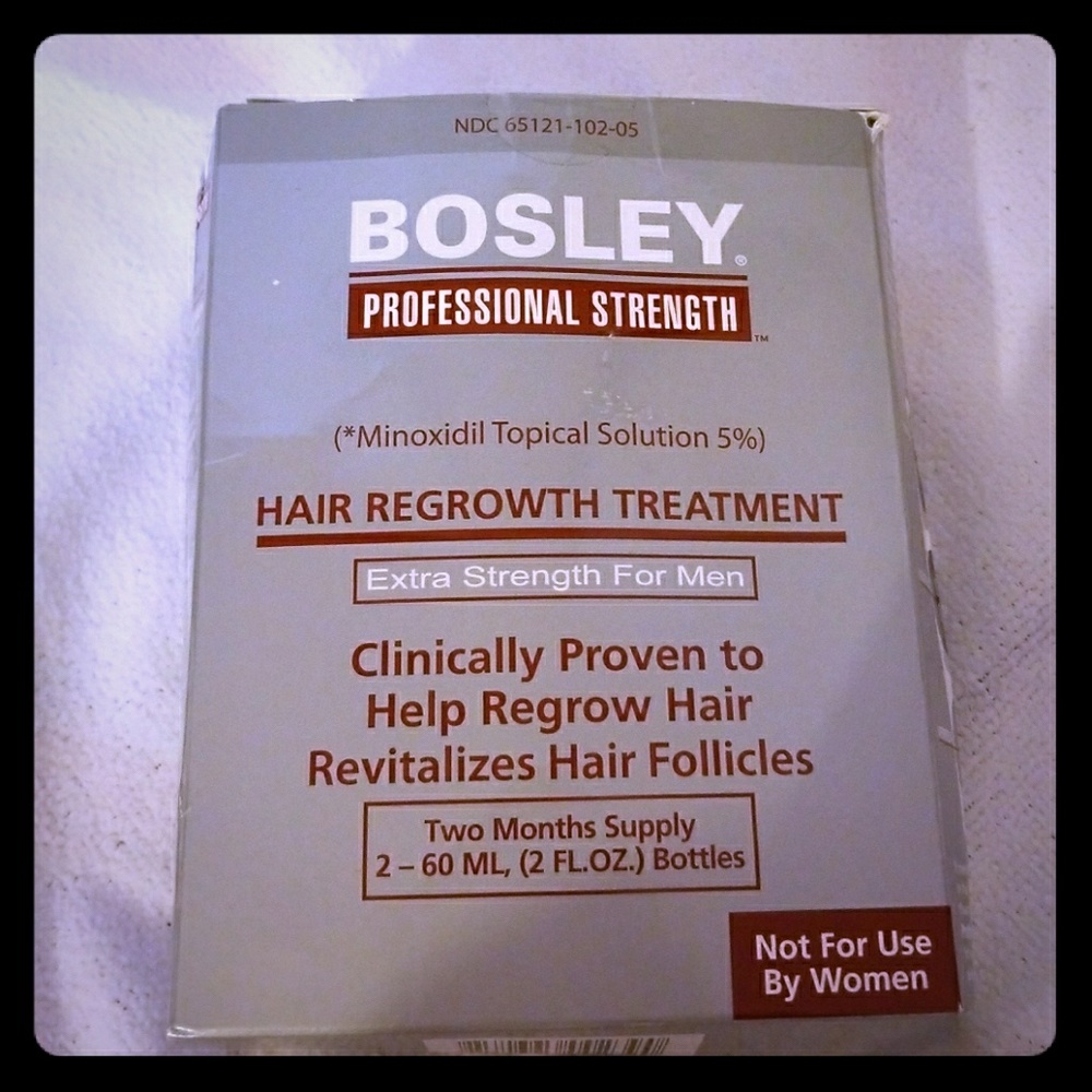 Bosley hair regrowth treatment for men