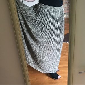 Michael Kors Pleated Maxi Skirt