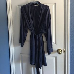 Victoria's Secret Silk Blue Robe