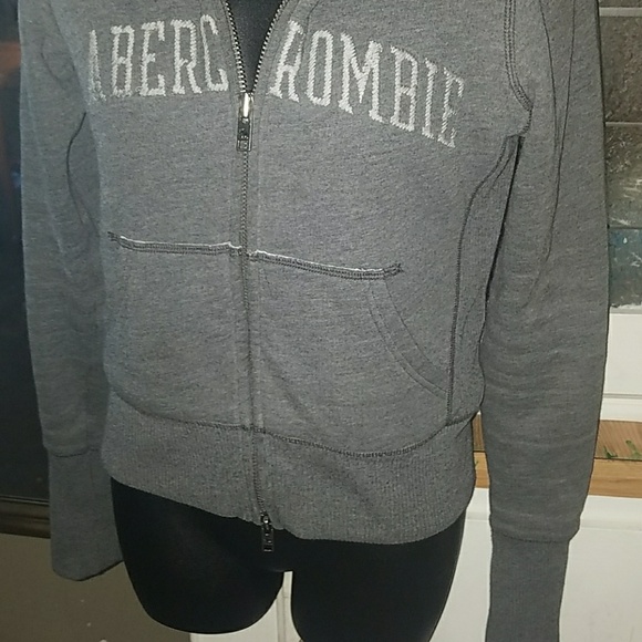 XS/Small Fur lined A&F hoodie - Picture 3 of 5