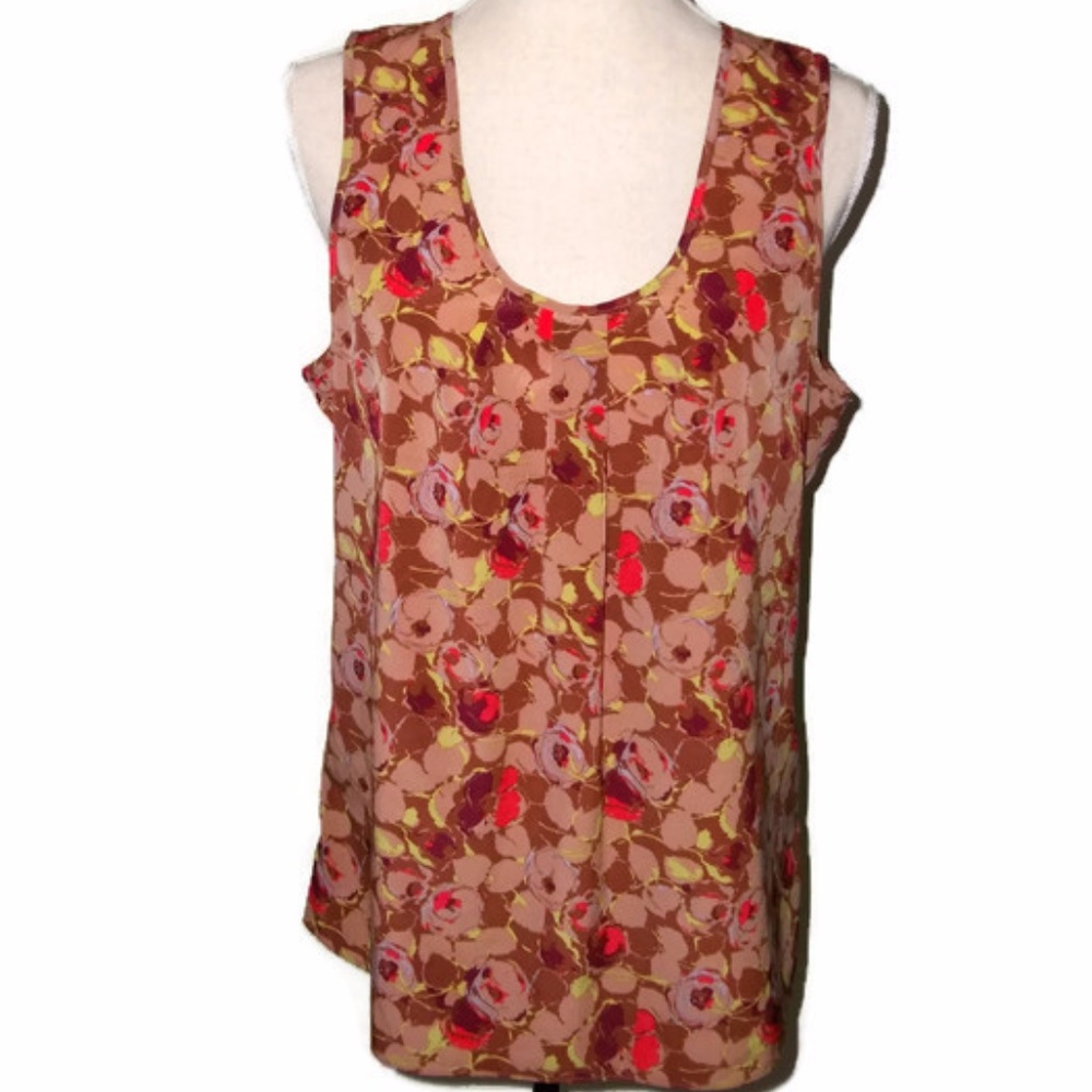 GAP Floral Sleeveless Top-Sz M