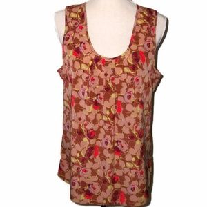 GAP Floral Sleeveless Top-Sz M