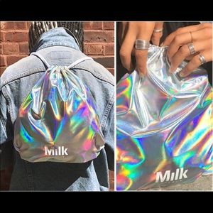 MILK MAKEUP HOLOGRAPHIC BAG
