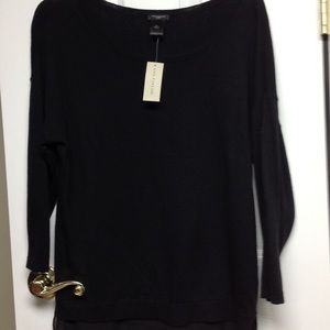 NWT black Ann Taylor lightweight sweater