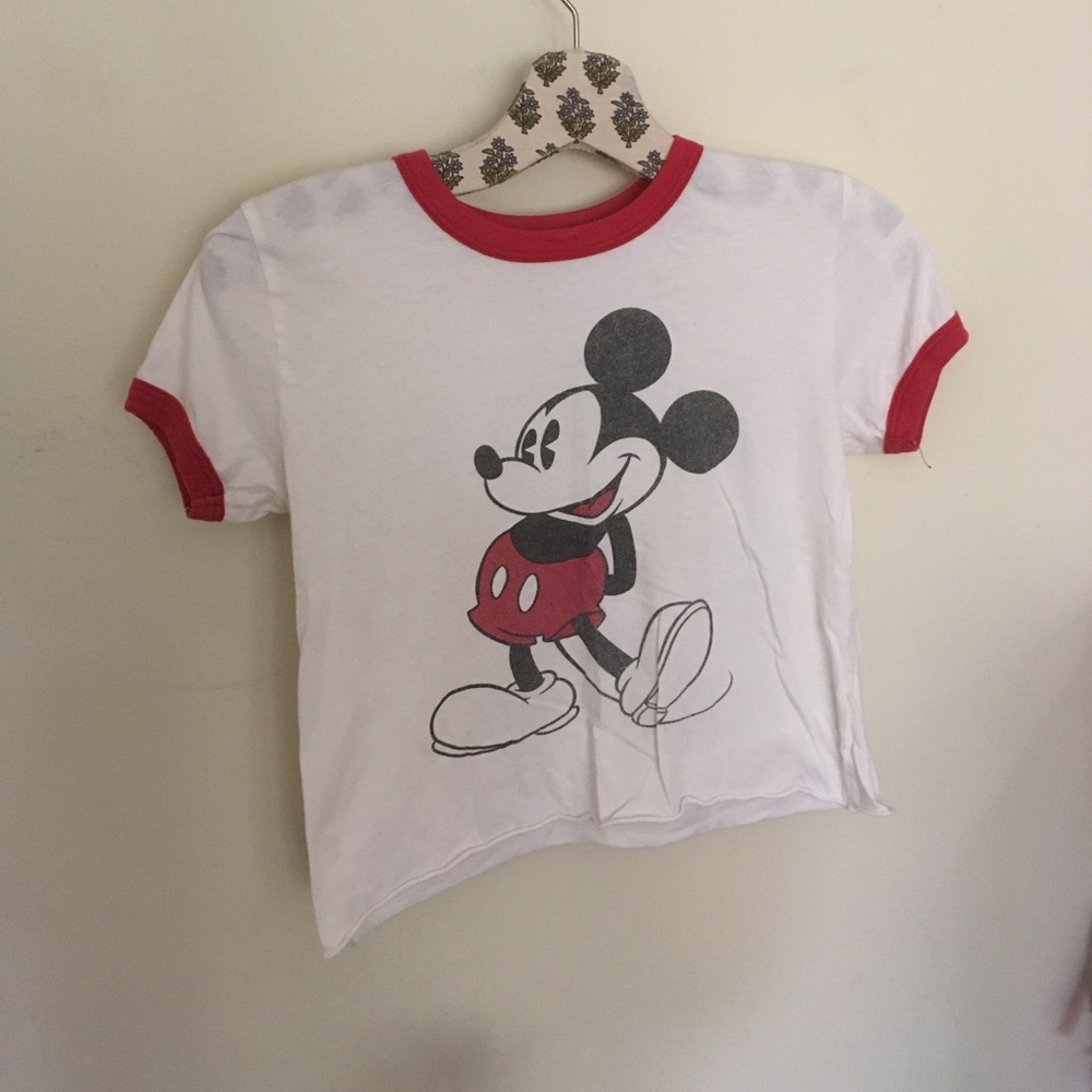 MICKEY MOUSE CROP TOP