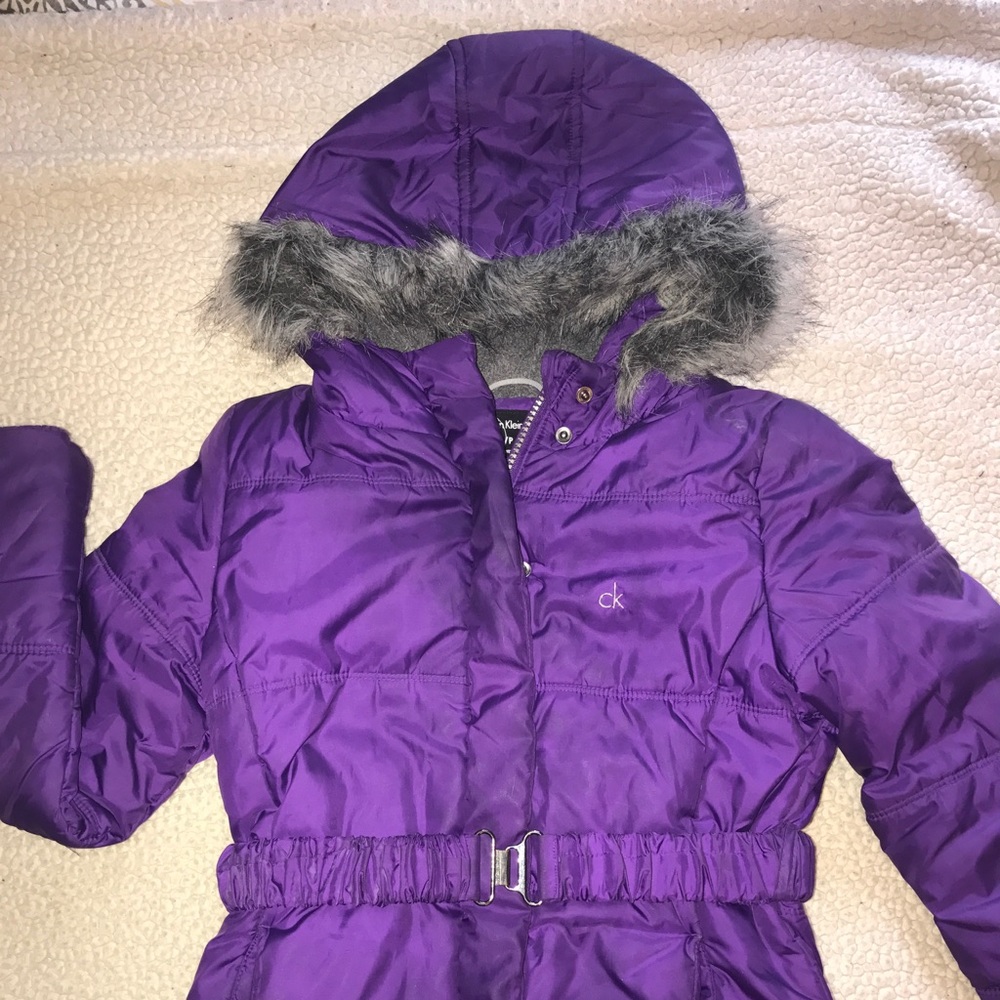 Calvin Klein Winter Coat • Girls sz. 7