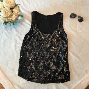 Black Sparkly Express Tank!