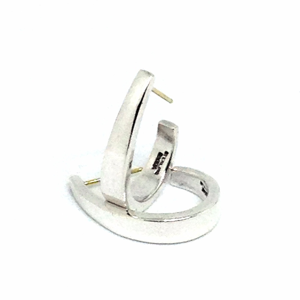 Earrings Hoop Elongated