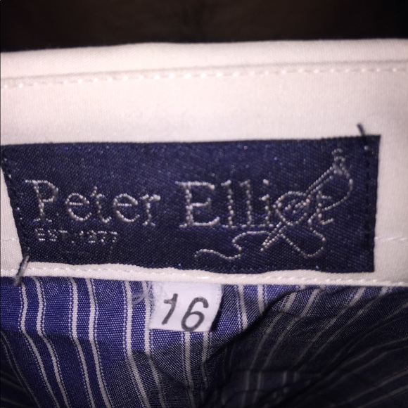 Peter Elliot striped button down - Picture 4 of 4