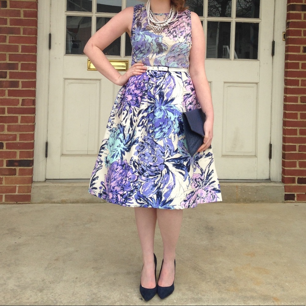Just Taylor Garden Dress