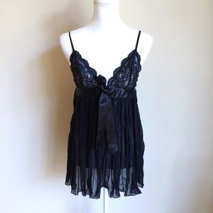 Victoria's Secret Ribbon Babydoll Slip Chemise