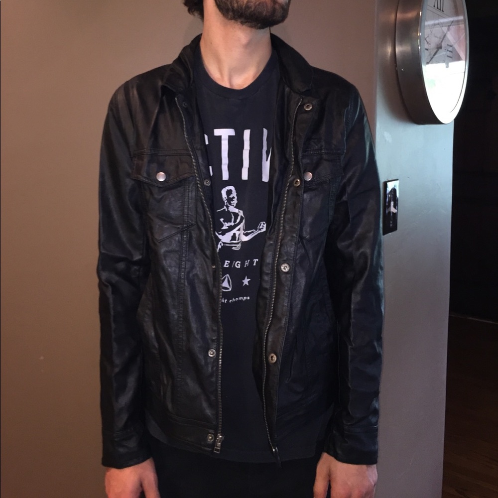 Leather Moto Jacket