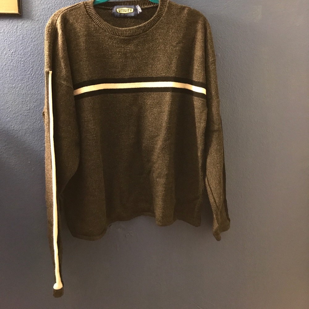 Gray Mens sweater